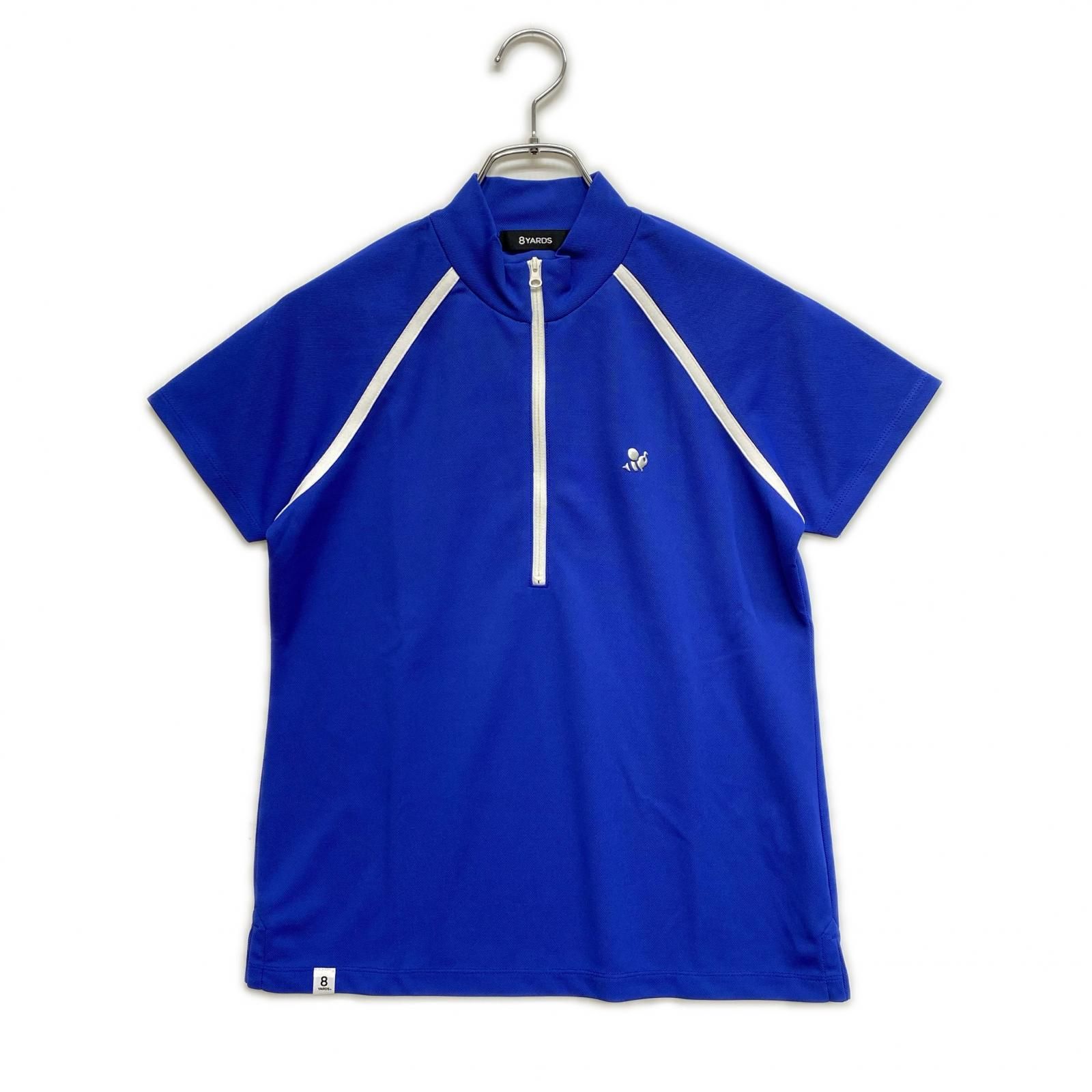 中古　ゴルフアパレル3点セット　M～L　ハチヤーズ他 中古 レディース ハチヤーズ 8YARDS 半袖シャツ M 青 ブルー ハーフ