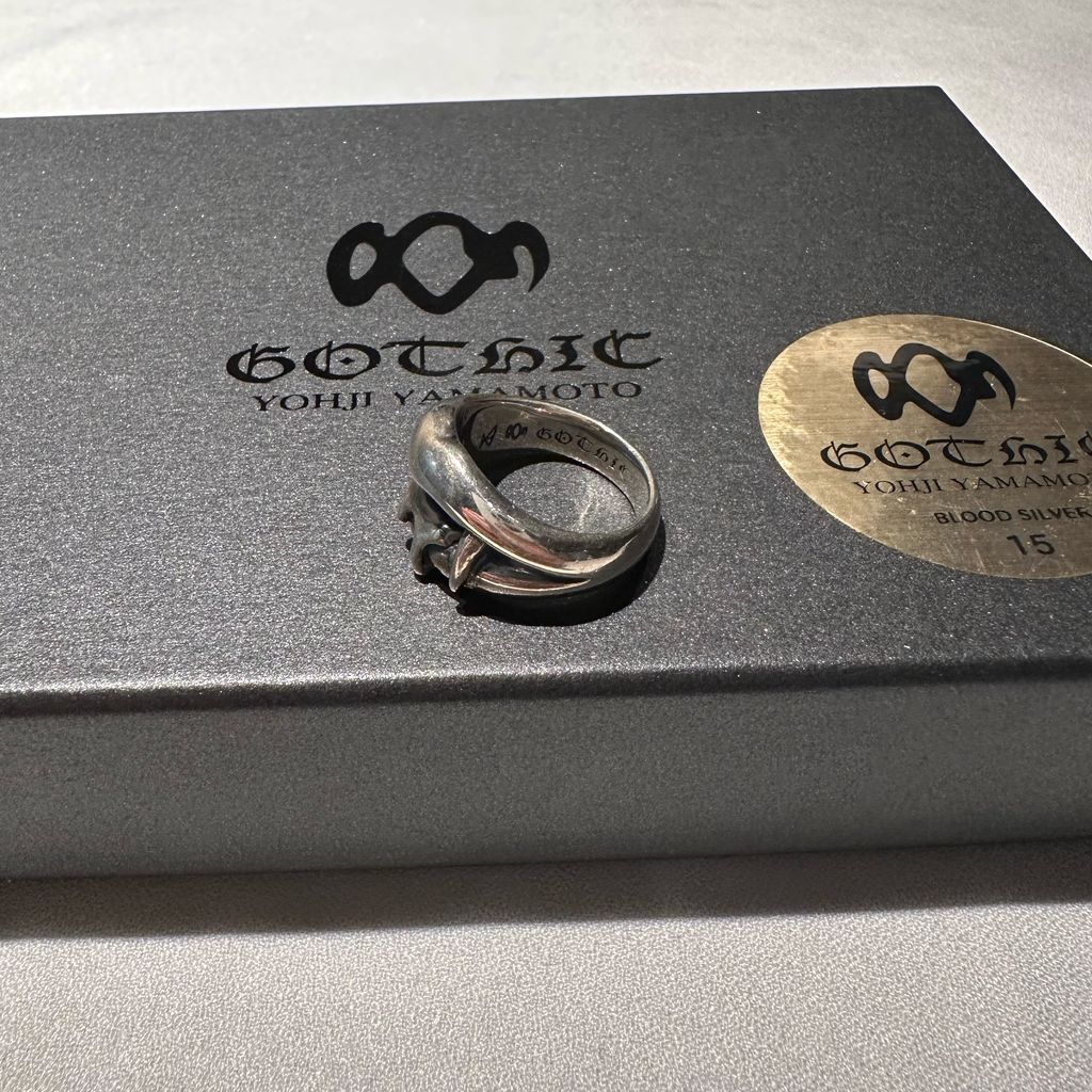 GOTHIC YOHJI YAMAMOTO シルバー950 エイリアンスカルリング 「GOTHIC