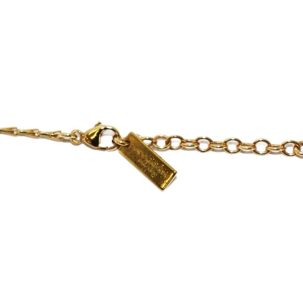 SAINT LAURENT PARIS チェーンネックレス ゴールドカラー サンローラン パリ SAINT LAURENT PARIS ネックレス ゴールド 箱付き