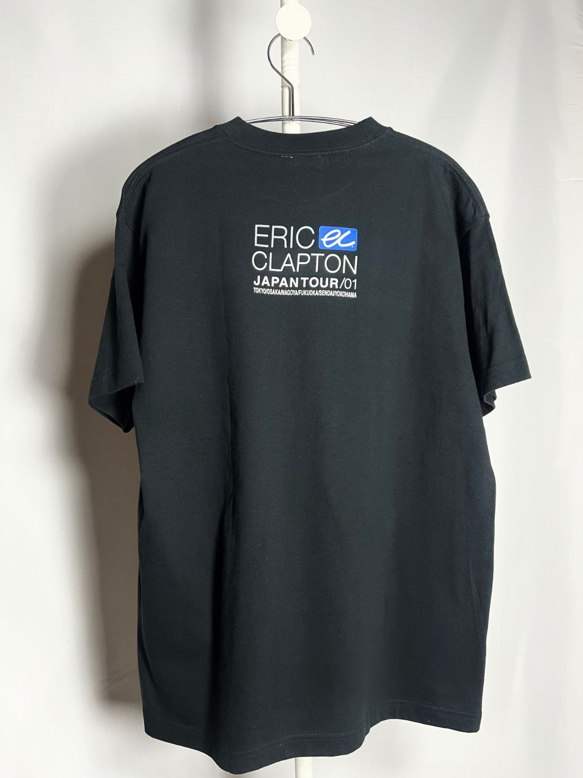 2001年 エリッククラプトン ジャパン ツアー公式グッズ ライセンスTシャツ エリッククラプトン 00s Eric Clapton ジャパンツアーTシャツ 公式