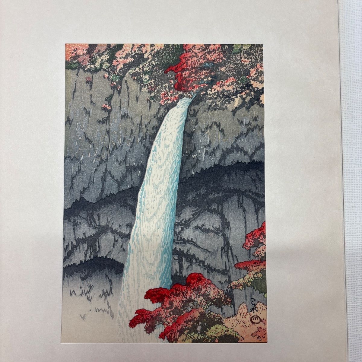 中古】 川瀬巴水遺作 日本新八景 付山川秀峰美人版画 巴水7枚・秀峰2枚