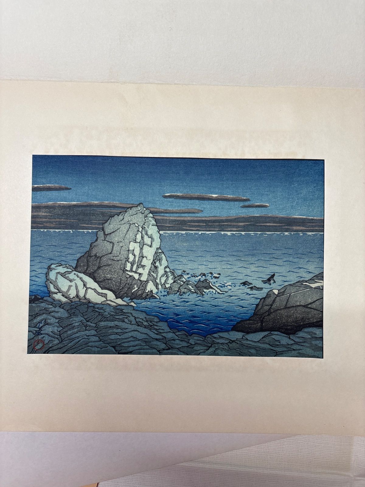 中古】 川瀬巴水遺作 日本新八景 付山川秀峰美人版画 巴水7枚・秀峰2枚