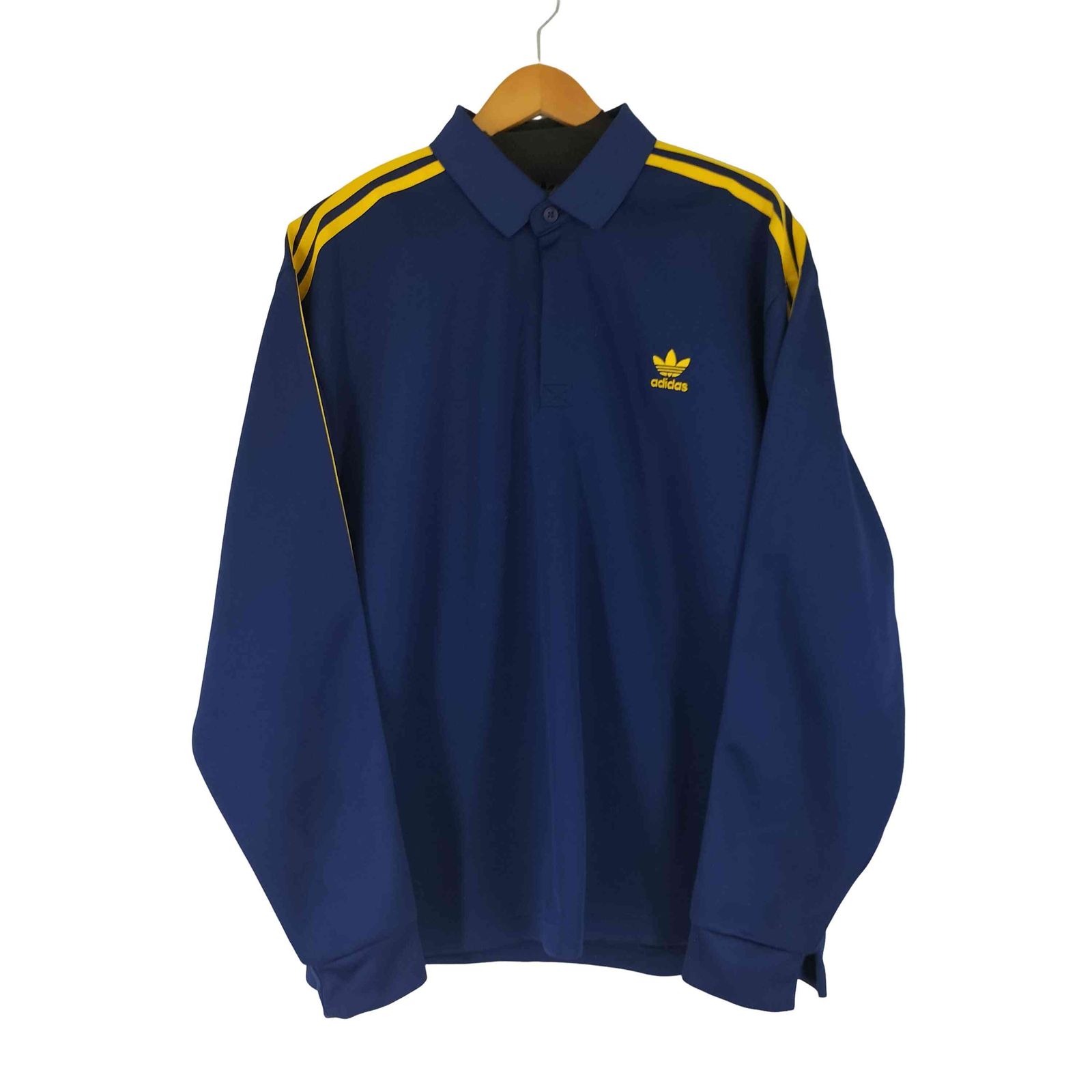 アディダス adidas アディカラークラシック+長袖ポロシャツ メンズ 2XL 