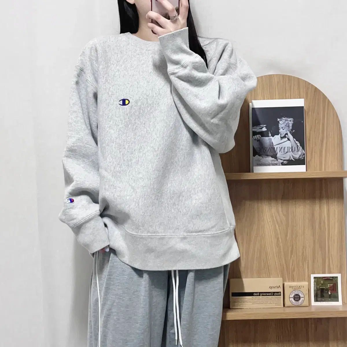 スウェット チャンピオン Champion ゆったり 大きめ Champion 