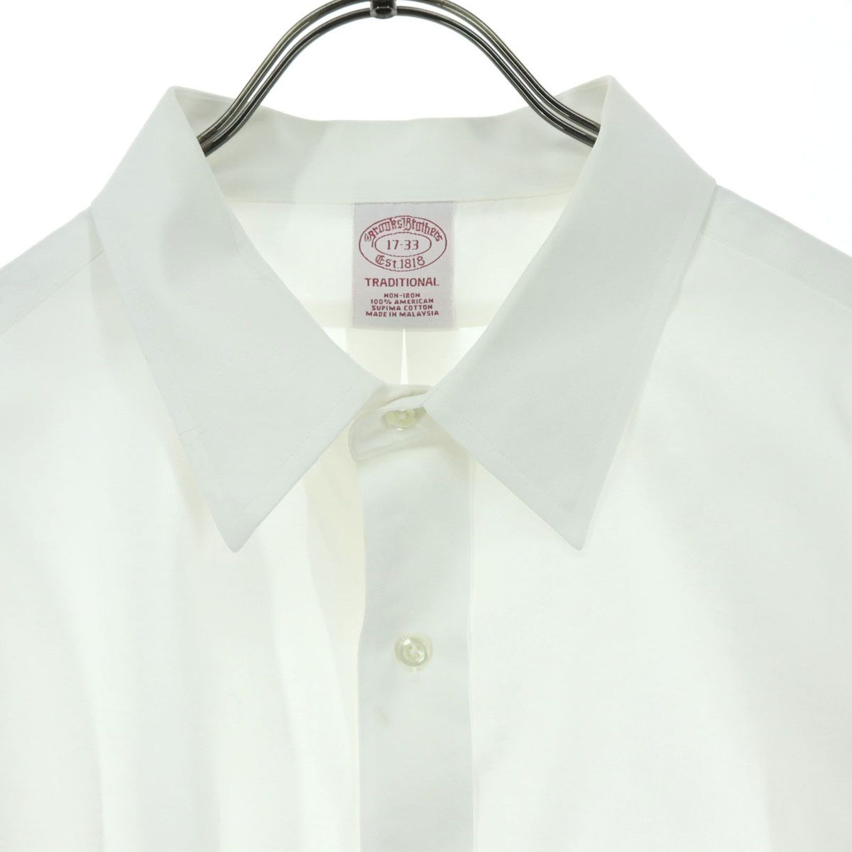 Brooks Brothers ブルックスブラザーズ 長袖 ワイシャツ 17-33