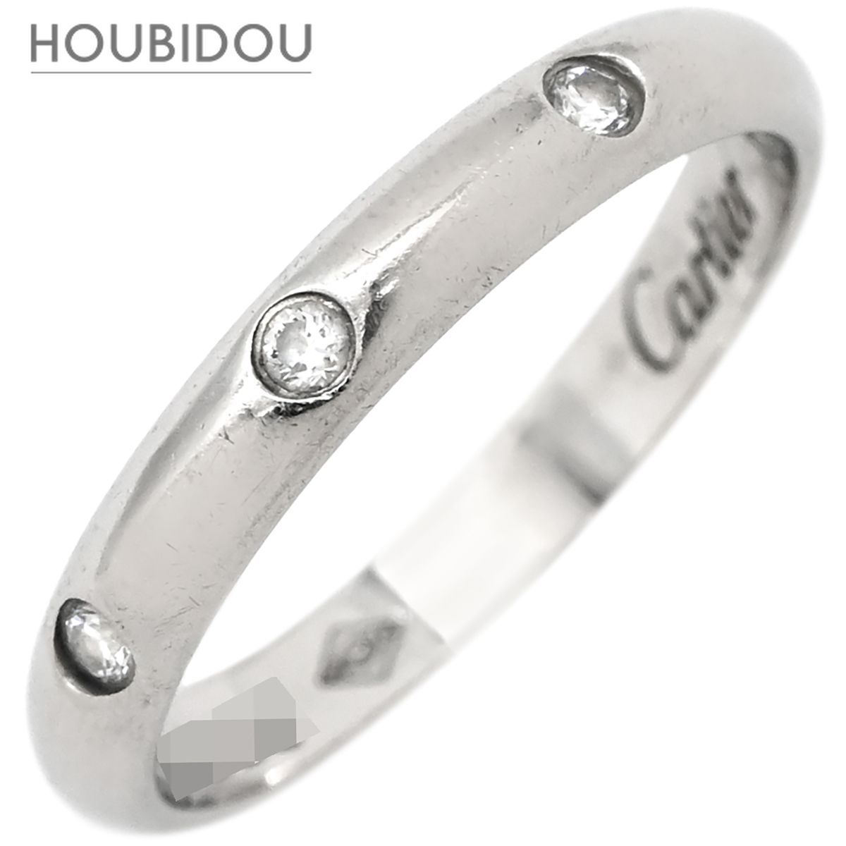 186006 CARTIER カルティエ リング・指輪 シルバー Pt950プラチナ