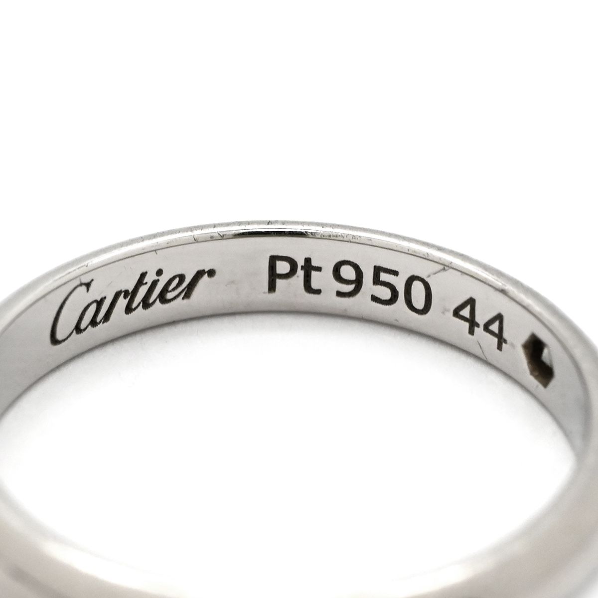 186006 CARTIER カルティエ リング・指輪 シルバー Pt950プラチナ 186006 CARTIER カルティエ リング・指輪 シルバー Pt950プラチナ