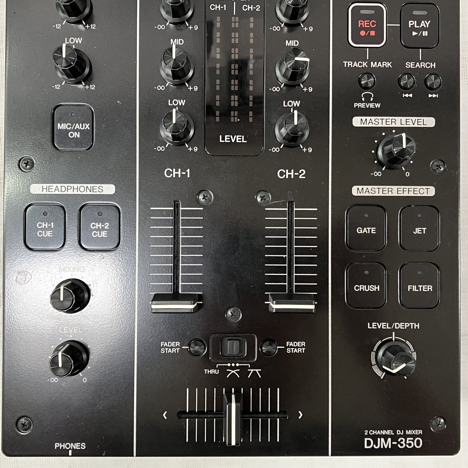 Pioneer パイオニア DJM-350 ミキサー DJ機器 2014年製 音響機器