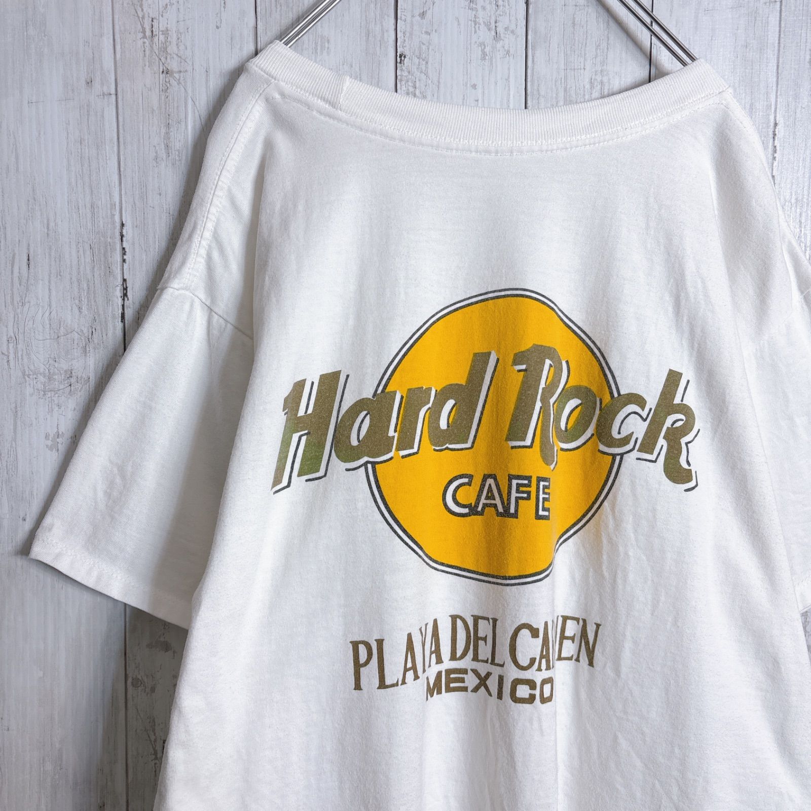 80s 90s 古着 ☆ メキシコ製 Hard Rock Cafe スウェット トレーナー L 