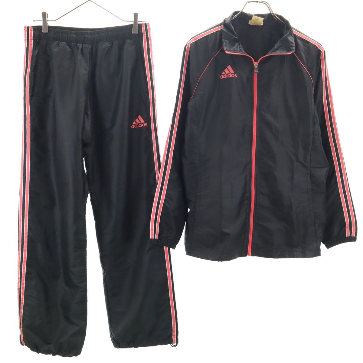 adidas アディダス ウインドブレーカー 上下 セットアップ OT ブラック 