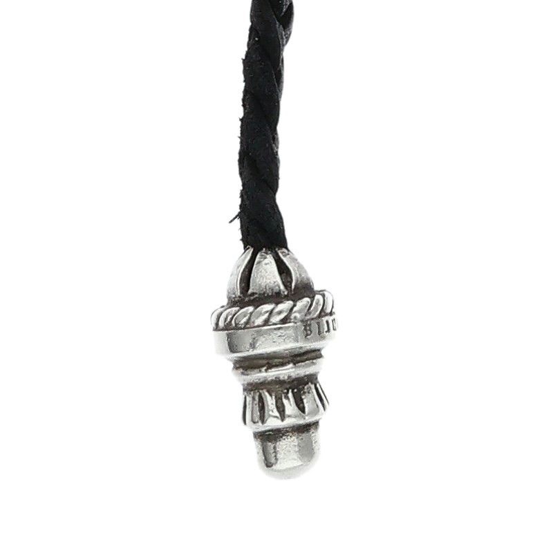 クロムハーツ LEATHER BRAID/ボロチップレザーブレード シルバー クロムハーツ LEATHER BRAID/ボロチップレザーブレード シルバー