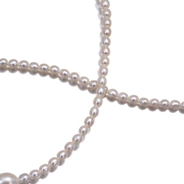ミキモト ネックレス ベビー パール 真珠 3.5-7.2mm K18YG #192316