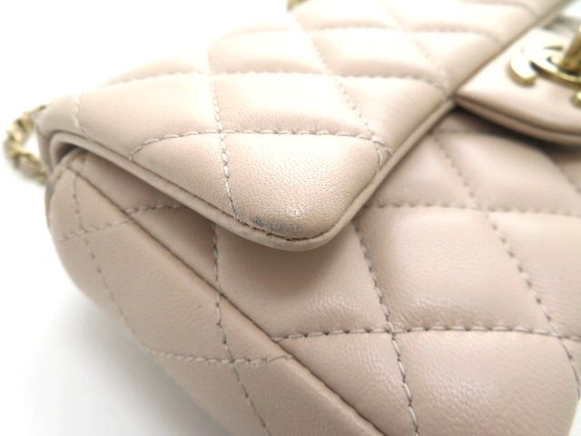 CHANEL シャネル ミニマトラッセ18 ゴールド金具 AS5219 ショルダー