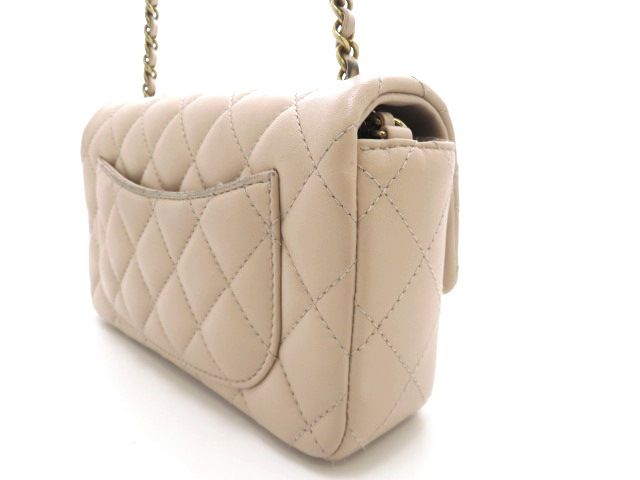CHANEL シャネル ミニマトラッセ18 ゴールド金具 AS5219 ショルダー