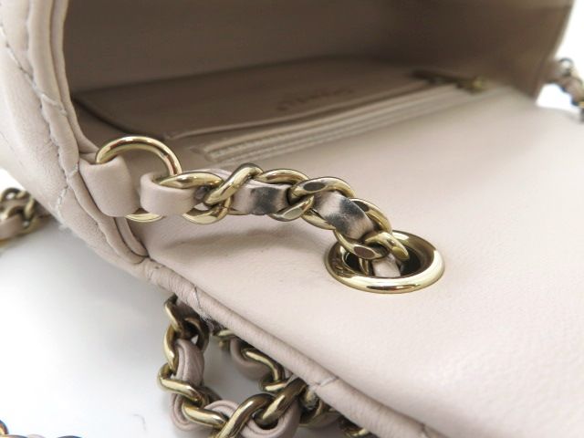 CHANEL シャネル ミニマトラッセ18 ゴールド金具 AS5219 ショルダー