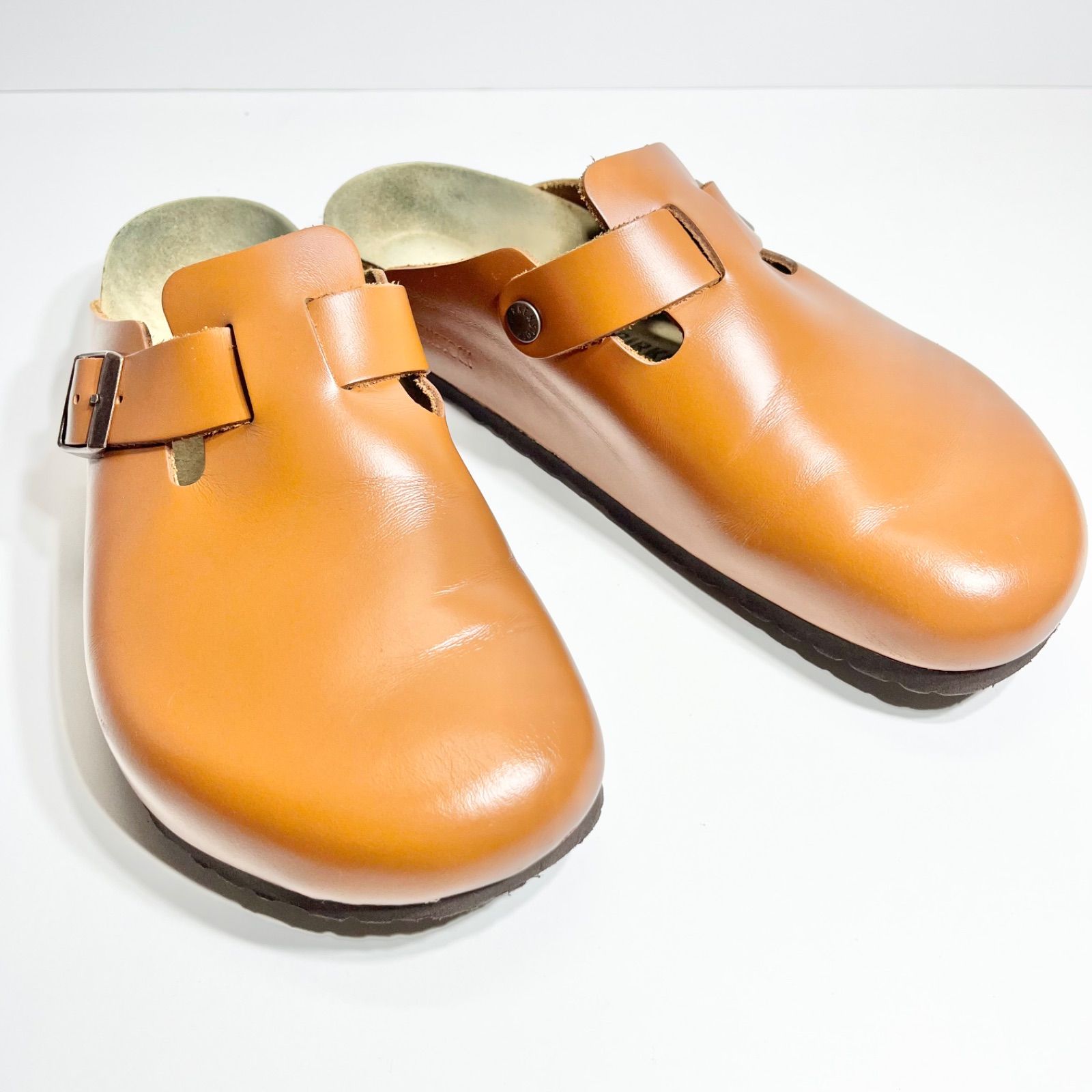 BIRKENSTOCK ビルケンシュトック ボストン 43 ジンジャーブラウン