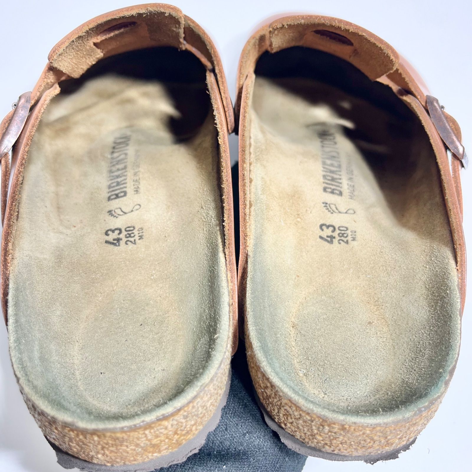 BIRKENSTOCK ビルケンシュトック ボストン 43 ジンジャーブラウン BIRKENSTOCK ビルケンシュトック ボストン 43 ジンジャーブラウン