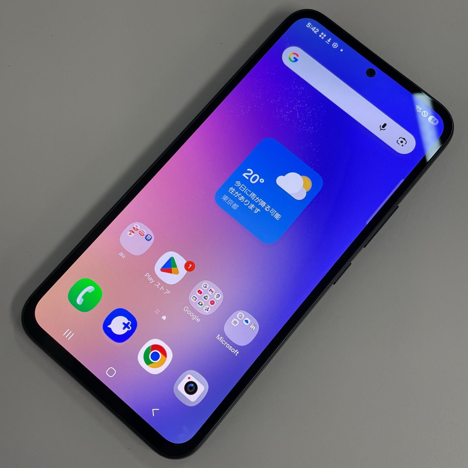 au Galaxy A54 5G SCG21 オーサムグラファイト-最大級サイト