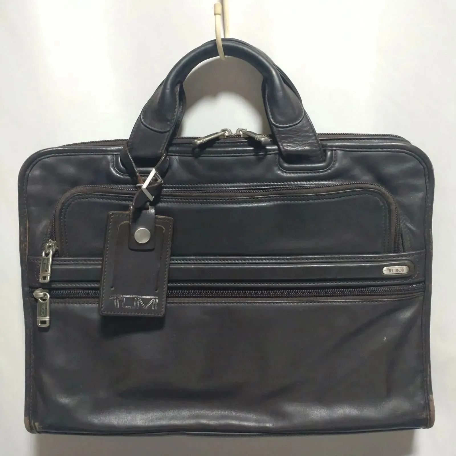 TUMI トゥミ ビジネスバッグ ブリーフケース 茶 96 10 18N4 ショルダー