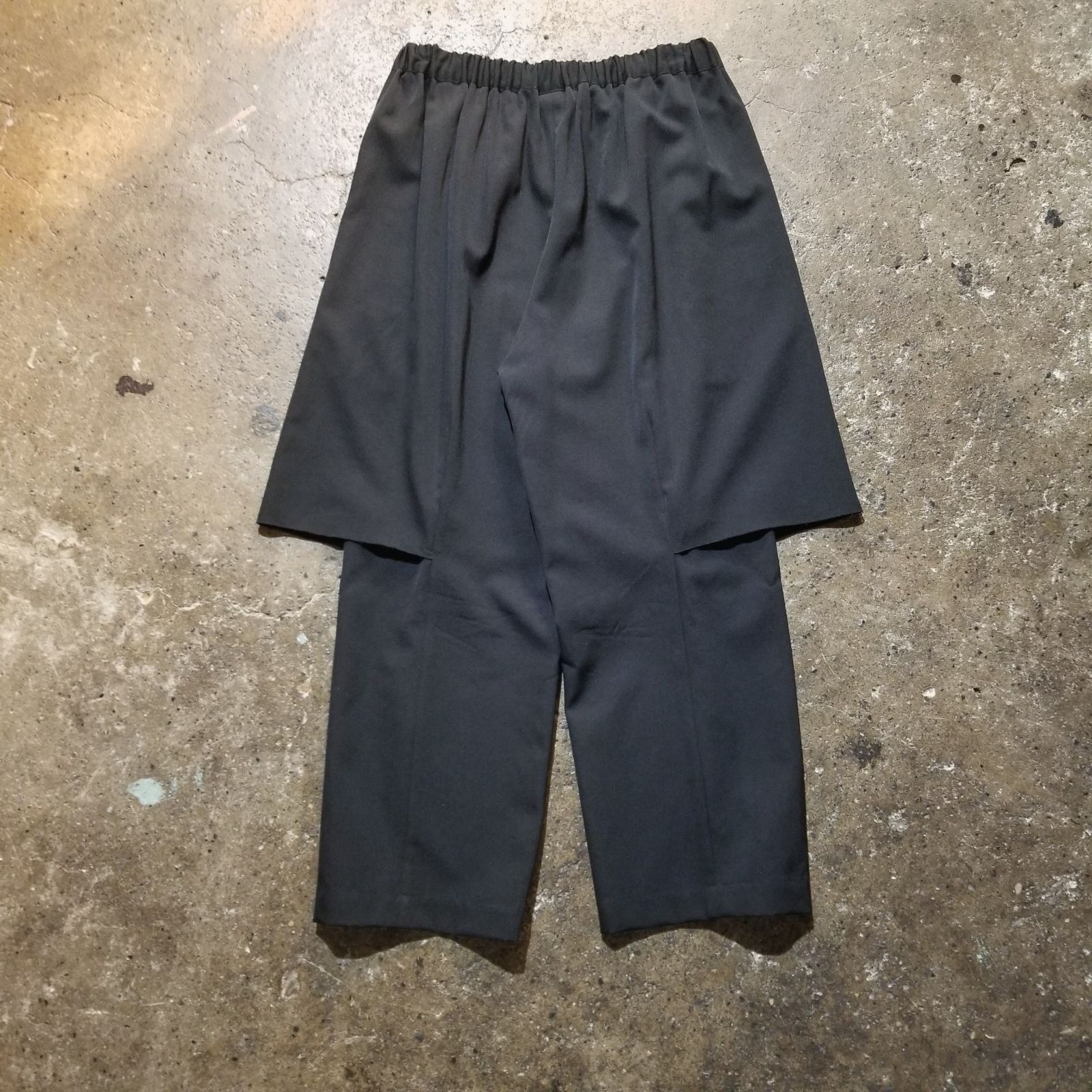 COMME des GARCONS 19aw カットオフデザイン 変形パンツ S 