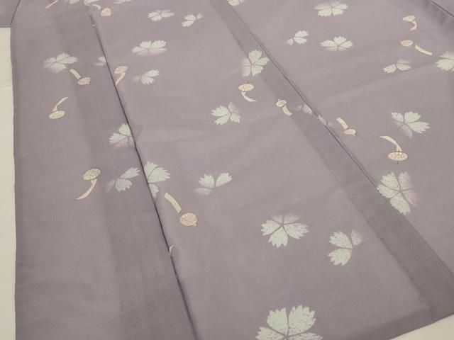 平和屋着物＊夏物　小紋　絽　舞桜文　風鈴　洗える着物　未使用　AABH3204jd 平和屋着物＊夏物 小紋 絽 舞桜文 風鈴 洗える着物 未使用 AABH3204jd