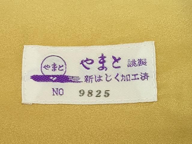 平和屋着物○上質な紬 吉祥文 やまと誂製 正絹 逸品 未使用 CABD9078gh