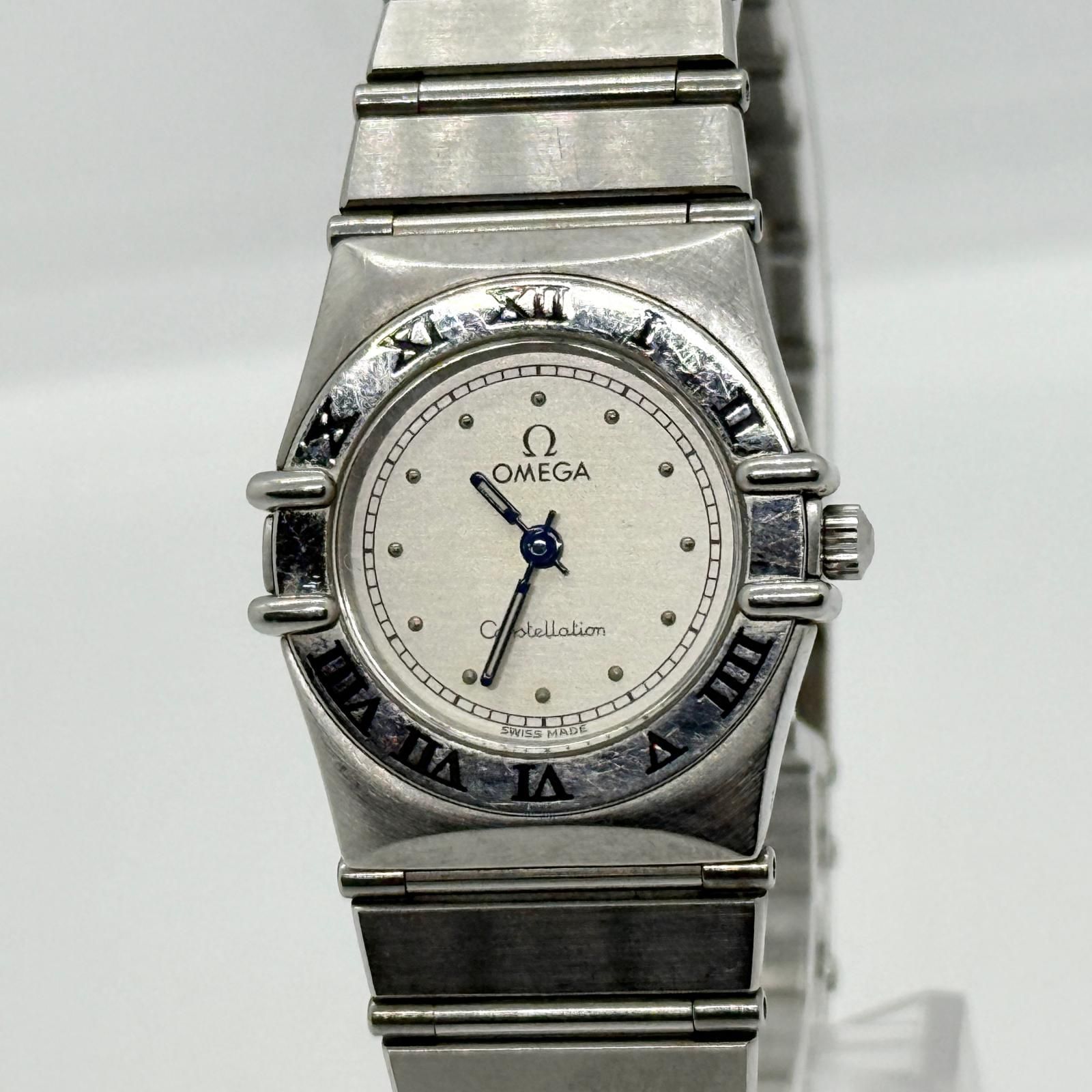 OMEGA オメガ コンステレーション 1570.30 SS ホワイト QZ レディース