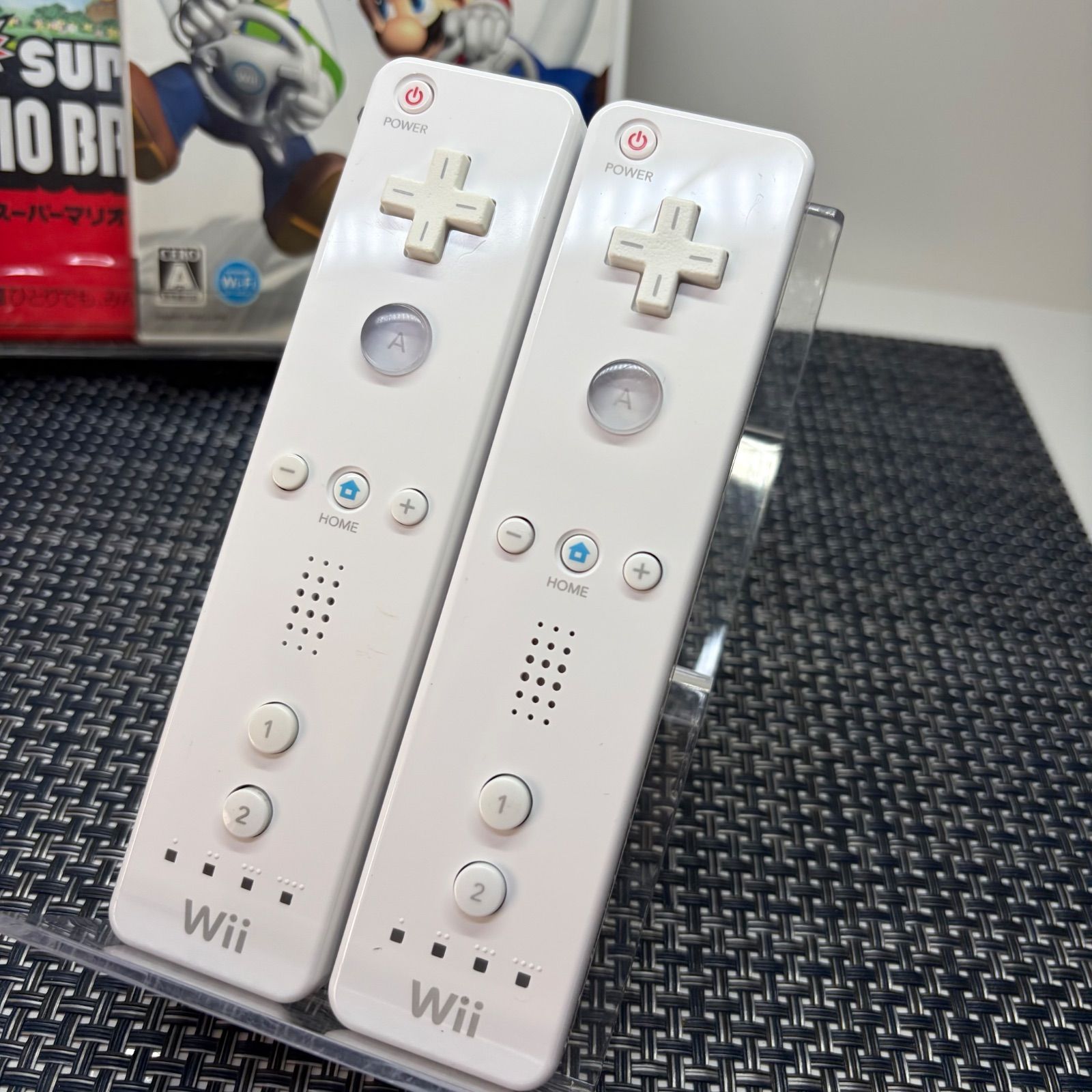Wii本体・マリオカート本体+リモコン・Wii ソフト2個 動作確認済】Wii 本体 リモコン2本 マリオカートセット c - メルカリ