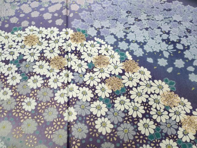 平和屋着物○ブライダルファッションデザイナー・桂由美 黒留袖 刺繍