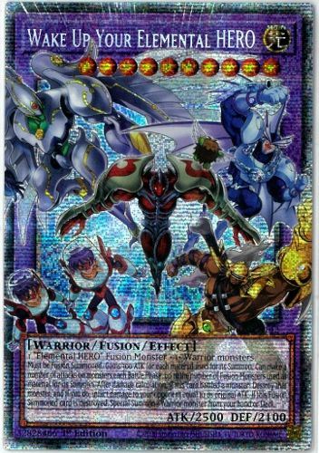 遊戯王/英語版/北米版/ウェイクアップユアエレメンタルヒーロー/Wake