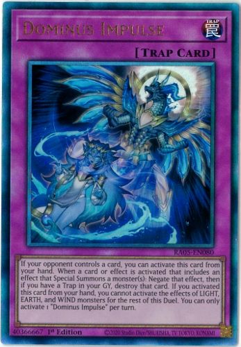 遊戯王/英語版/北米版/霊王の波動/ドミナス・インパルス/Dominus