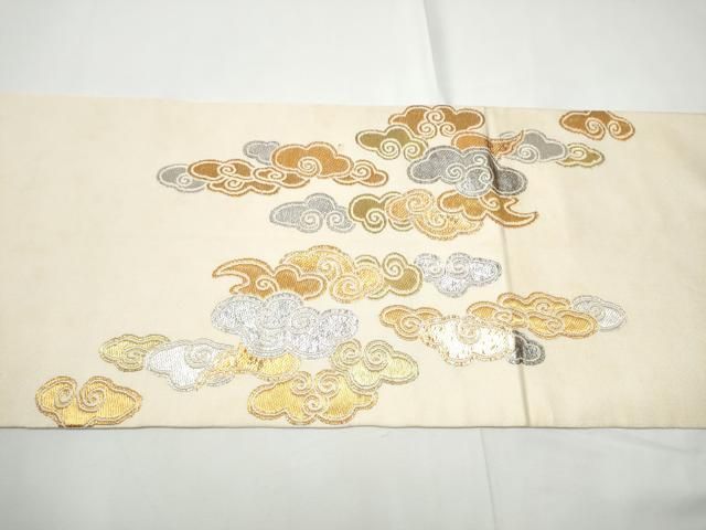 平和屋着物○龍村美術織物 たつむら 六通柄 本袋帯 咆哮獅子錦 金銀糸