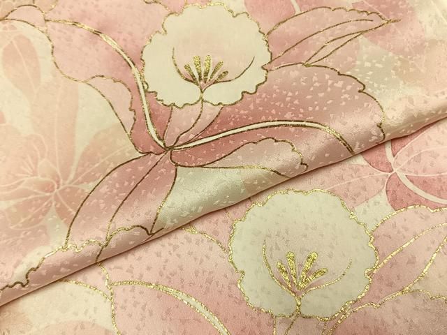 平和屋着物●訪問着　舞花文　金彩　正絹　逸品　AABH0899fy 平和屋着物○訪問着 舞花文 金彩 正絹 逸品 AABH0899fy - メルカリ