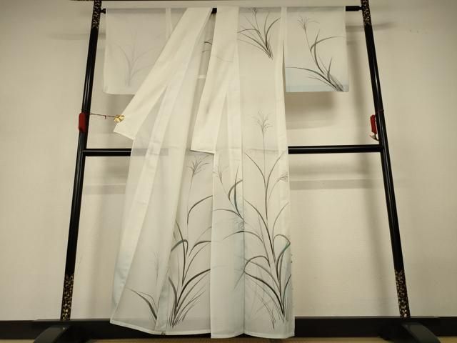平和屋着物＊夏物　訪問着　絽　薄文　暈し染め　洗える着物　AABH3901jd 平和屋着物＊夏物 訪問着 絽 薄文 暈し染め 洗える着物 AABH3901jd