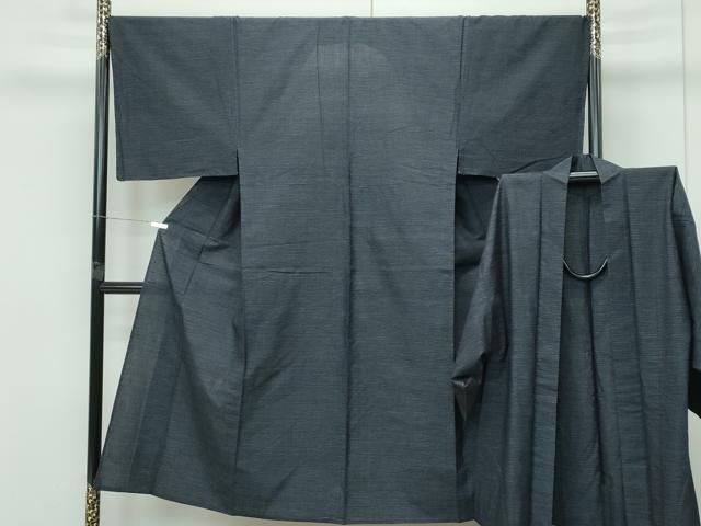 平和屋着物▽男性 綿薩摩 単衣 100亀甲 総詰め アンサンブル 木綿 逸品 未使用 CABF4427rv