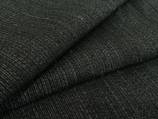 平和屋着物▽男性　紬　単衣　縞　正絹　逸品　AABH5690jh