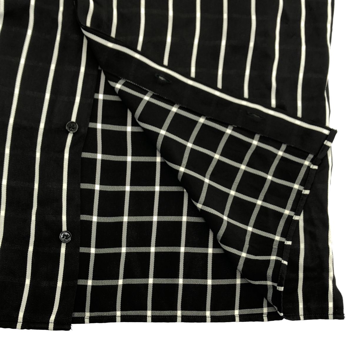 HAIDER ACKERMANN ハイダーアッカーマン 18SS レーヨンストライプ