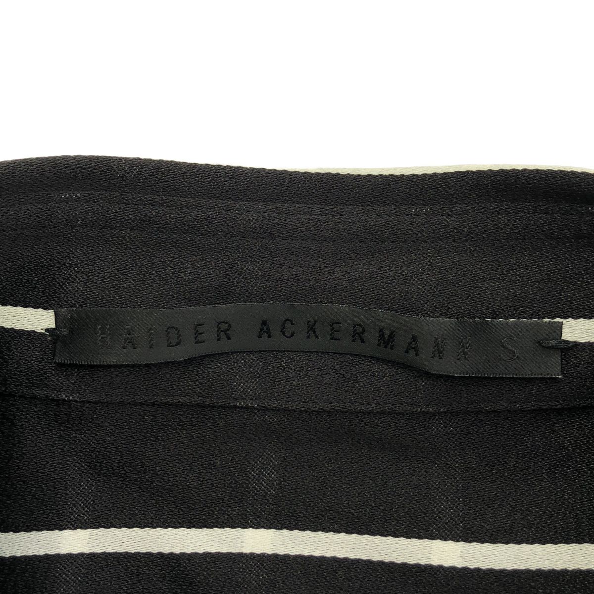 HAIDER ACKERMANN ハイダーアッカーマン 18SS レーヨンストライプ