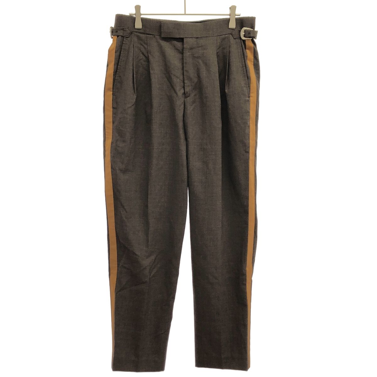 TOGA VIRILIS トーガ ビリリース 20AW SUITING WOOL PANTS スラックスパンツ TV02-FF315 ブラウン 46 TOGA VIRILIS トーガ ビリリース 20AW SUITING WOOL PANTS スラックス