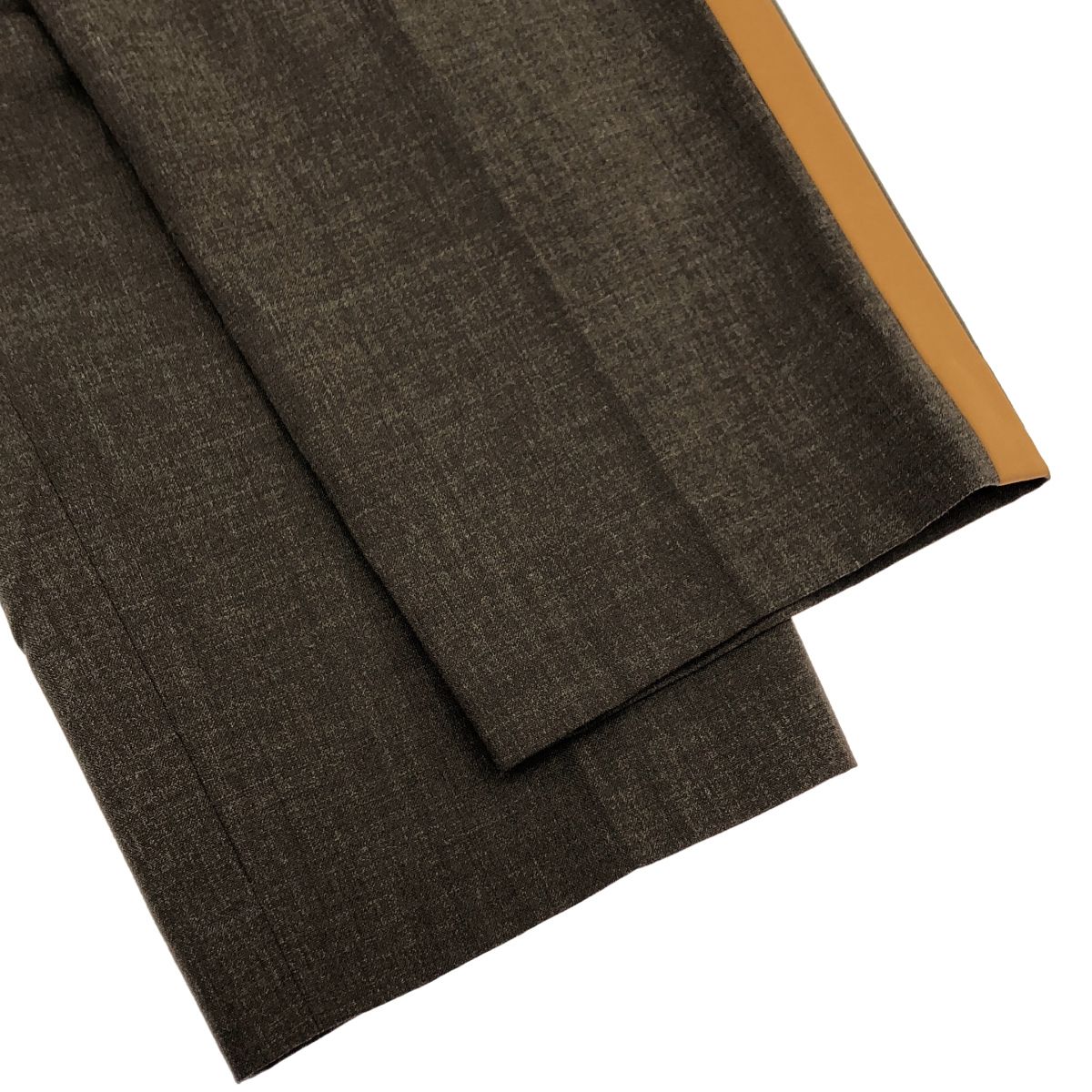 TOGA VIRILIS トーガ ビリリース 20AW SUITING WOOL PANTS スラックスパンツ TV02-FF315 ブラウン 46 TOGA VIRILIS トーガ ビリリース 20AW SUITING WOOL PANTS スラックス