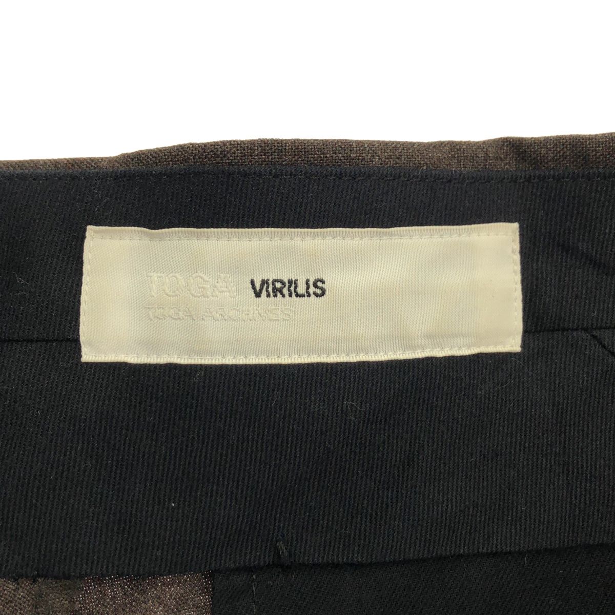 TOGA VIRILIS トーガ ビリリース 20AW SUITING WOOL PANTS スラックス