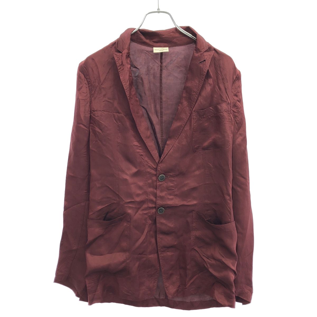 DRIES VAN NOTEN ドリスヴァンノッテン レーヨンキュプラ 2Bジャケット 