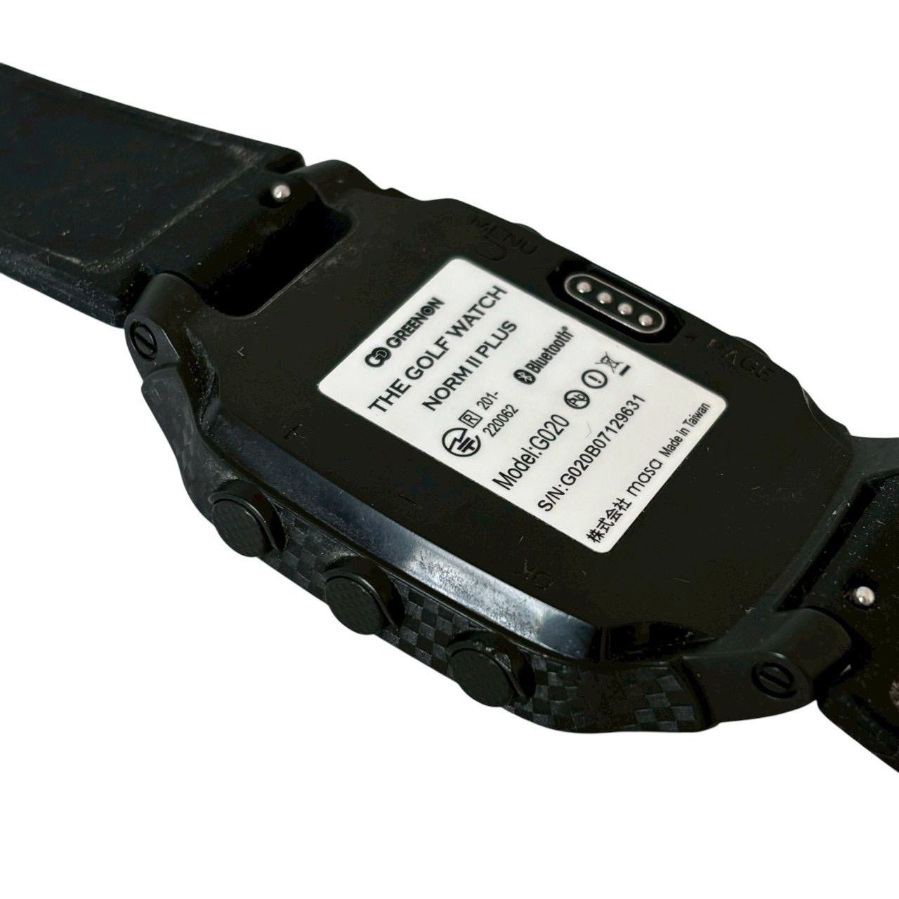 GREENON グリーンオン NORMⅡ PLUS ゴルフウォッチ G020 Bluetooth対応