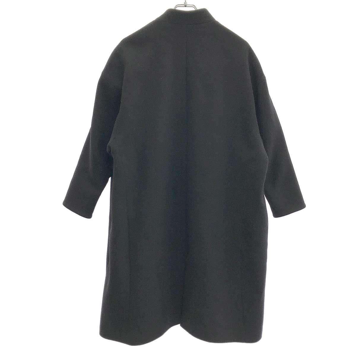 ka na ta カナタ 2020 coat ノーカラーウールコート ブラック F - メルカリ