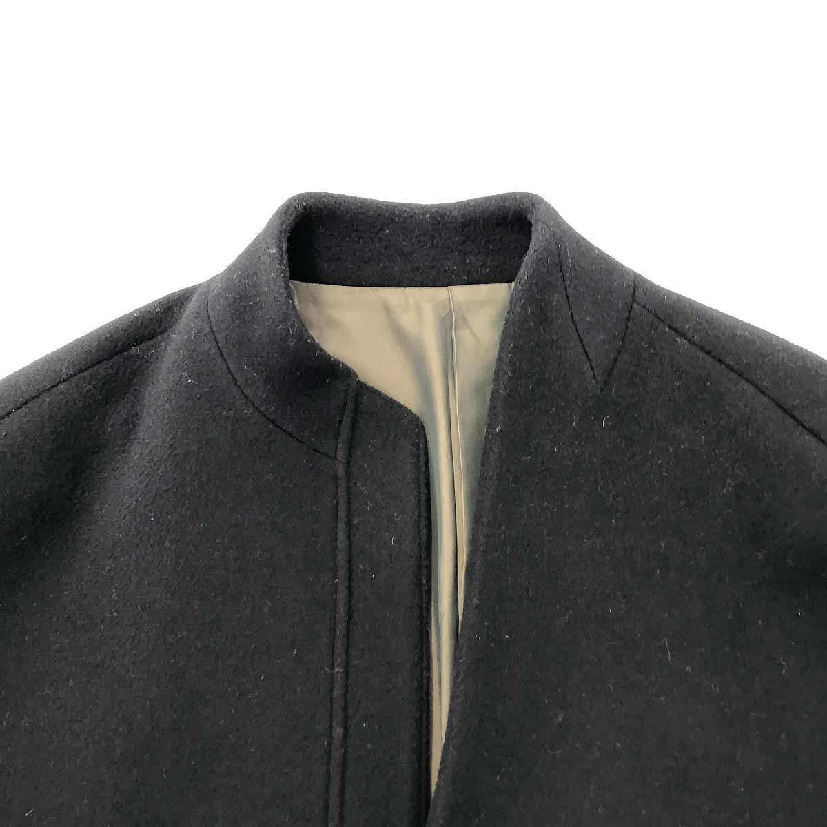ka na ta カナタ 2020 coat ノーカラーウールコート ブラック F - メルカリ