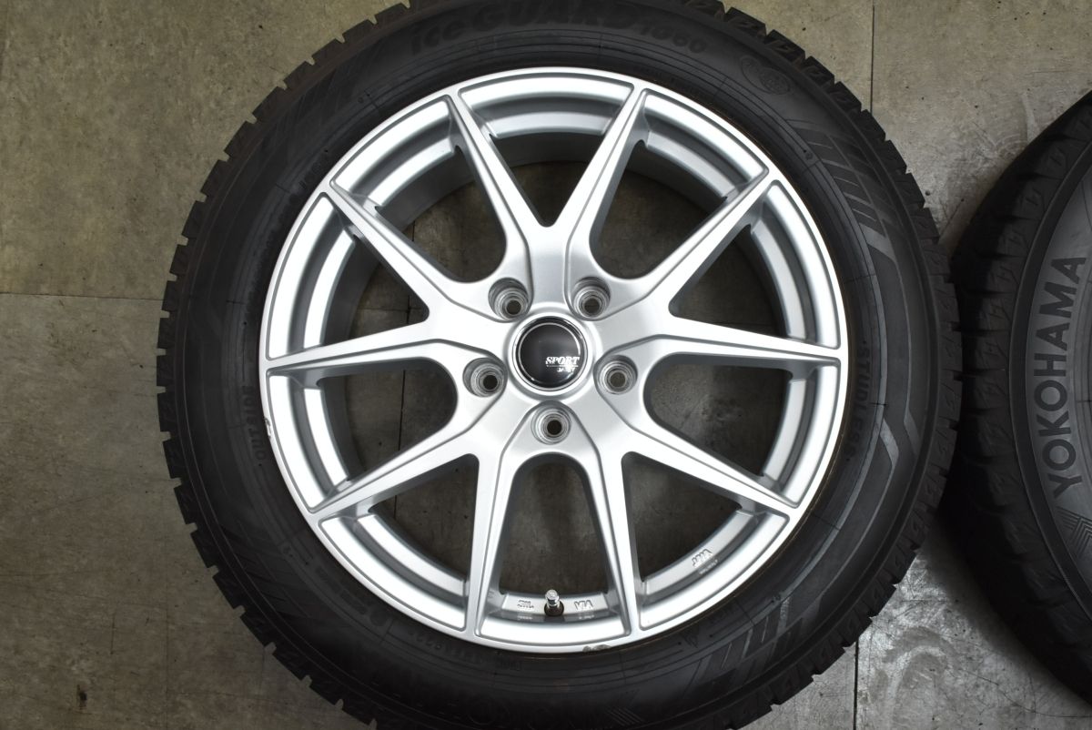 希少サイズ バリ溝】SPORT DAISY 17in 7J +38 PCD114.3 ヨコハマ 