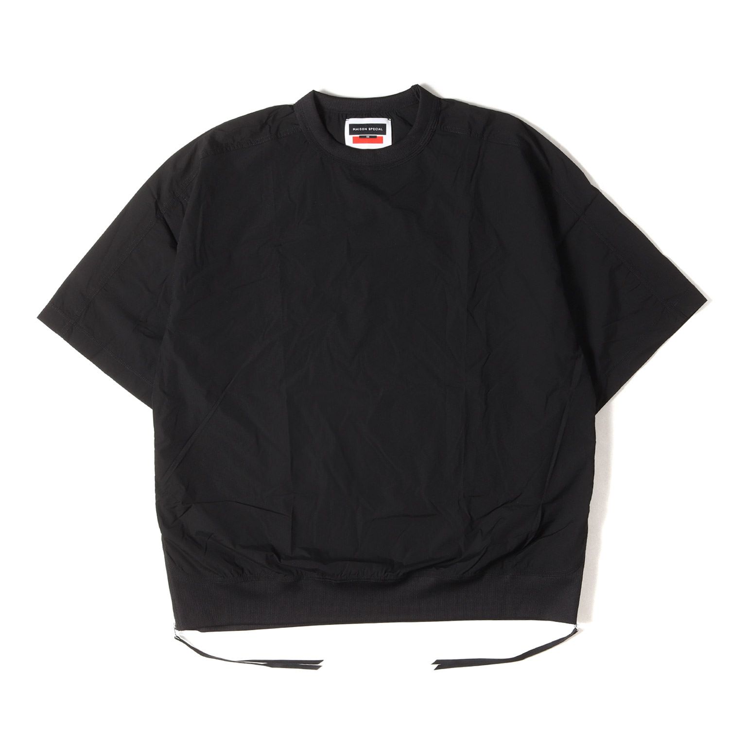 美品】MAISON SPECIAL メゾン スペシャル Tシャツ ブラック 黒 サイズ 