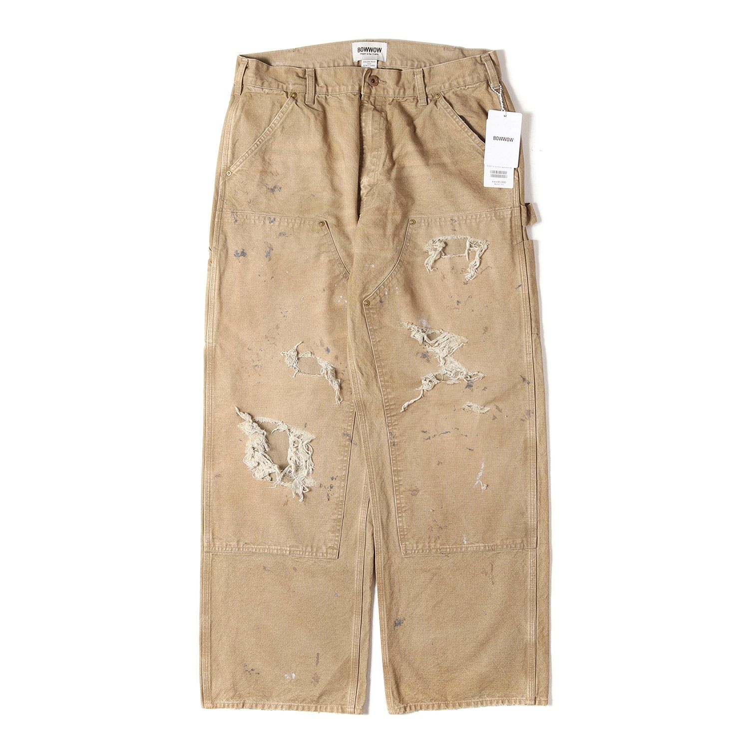 新品】BOW WOW バウワウ パンツ カーキ(AGED KHAKI) サイズ:L | 25AW 