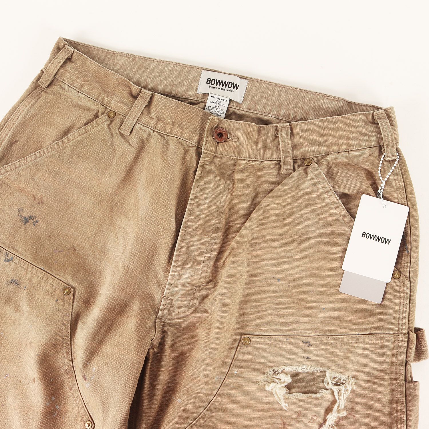 新品】BOW WOW バウワウ パンツ カーキ(AGED KHAKI) サイズ:L | 25AW 