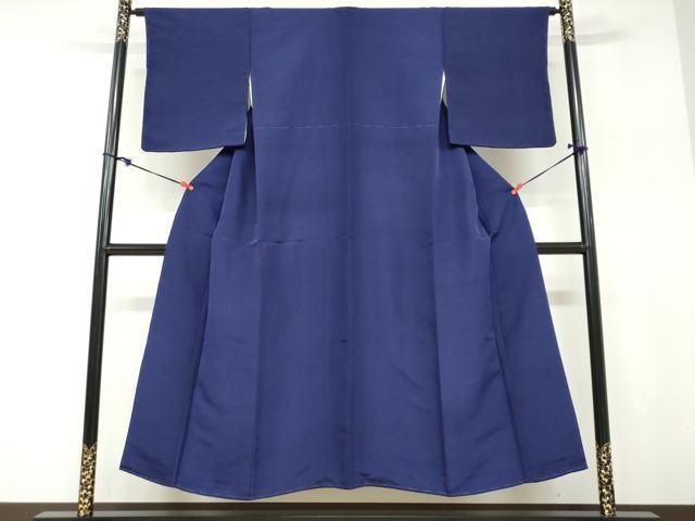 平和屋着物▽上質な色無地 鉄紺色 正絹 逸品 未使用 DABD9957ud - メルカリ
